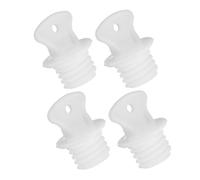 Ciieeo Lot de 4 Bouchons en Caoutchouc Solide pour Bouillottes, Taille Moyenne 20 Mm, Étanches et Compatibles Housses de Bouillottes, Accessoires Indispensables pour Poche D’eau Chaude