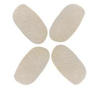 Ciieeo Lot de 4 Coussinets de Chevalet en Cuir D’Agneau pour Violon et Alto Protection Pratique des Cordes Pièces Détachées pour Instruments à Cordes Accessoires pour Musique Usage