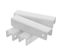 Ciieeo Lot De 4 Rainures De Remplacement pour Glissières De Sécurité pour Portails Renforts De Clôture Pièces De Rechange pour Portails en Fer