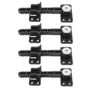 Ciieeo Lot de 4 Supports de Fixation Dentelés pour Canapé, Connecteurs à Pression Invisibles en Plastique 14x6 Cm, Kit de Quincaillerie de Fixation pour Meubles, Réparation et Assemblage