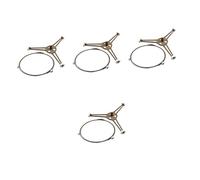 Ciieeo Lot De 4 Supports De Plateau Tournant Pour - Rotation Facile Matériau Plastique Pour Une Longévité Accrue 2 Pièces X 4