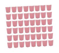 Ciieeo Lot De 48 Boîtes À Popcorn En Papier Seaux À Bonbons Pour Soirée Cinéma Conteneurs À Popcorn Seau À Poulet Frit Pour Fête Seau À Bonbons En Papier Cadeaux De