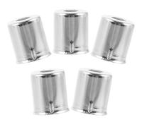 Ciieeo Lot de 5 Capuchons Hexagonaux de Magnétron en Fer Gris Foncé pour Micro-Ondes, Couvercles Remplaçables à Sertir, Pièces de Rechange Solide pour Four à Micro-Ondes, Accessoires