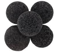 Ciieeo Lot de 5 Pierres Volcaniques pour Sauna 4 Cm pour Sauna Intérieur et Extérieur Pierres Chauffantes Poreuses pour Diffusion Vapeur Optimisée Accessoires Solides pour Poêle