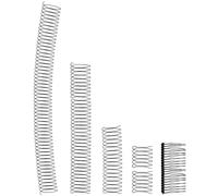 Ciieeo Lot de 5 Pinces à Cheveux de U Invisibles, Accessoires Coiffure pour Femmes et Filles, Peignes Fixateurs pour Réparation de Coiffure, Maintien des Cheveux Fins et Fragments, Usage