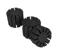 Ciieeo Lot de 5 Séparateurs de Flèches en Mousse EVA Noire, Porte-Flèches Ronds Légers pour Tir à L’Arc, Support Pratique pour Organiser et Protéger Jusqu’À 12 Flèches en Fibre de Verre,