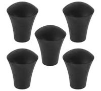 Ciieeo Lot de 5 Supports de Jambe de Grosse Caisse Antidérapants en Métal, Kit de Base de Montage au Sol, Accessoires Instruments Musique pour Batterie, Installation Rapide et Compatible