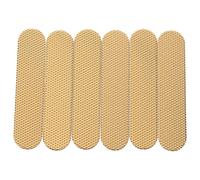 Ciieeo Lot de 6 Entretoises Dorées pour Micro Guitare Simple Bobinage, Joints D'espacement en Plastique, Accessoires de Réparation et Réglage pour Guitares Électriques