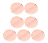 Ciieeo Lot de 7 Éponges Double Face pour Maquillage Poudre Humide et Sèche, Mousse Non Latex, Couleur Chair, Accessoires Cosmétiques pour Fond de Teint, Usage Quotidien et Peau Sensible