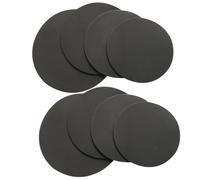 Ciieeo Lot de 8 Pads Sourdine pour Batterie en Mousse Résistante Réutilisables Tailles 12-13-14-16 Pouces Adaptés pour Entraînement et Sonore Accessoire Percussion Silencieux