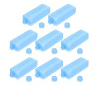 Ciieeo Lot de 8 Pains de Glace Réutilisables Mini Taille pour Climatiseur Portable, Blocs Réfrigérants pour Boîte à Glaçons Ventilateur, Packs de Congélation Compatibles Paquet