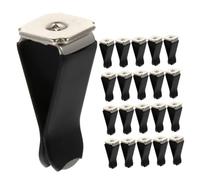 Ciieeo Lot De 80 Clips De Parfum Pour Voiture Désodorisant Pour Disque Vinyle Diffuseur D'Aromathérapie Désodorisant Pour Grille D'Aération En Alliage Noir
