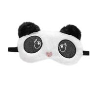 Ciieeo Masque de Sommeil Adorable à Motif Panda Brodé, Bandeau en Peluche Confortable, Bloque la Lumière, Taille Unique, pour Voyage, Maison et Détente, Cache-œil de Sommeil Doux et Léger