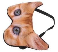 Ciieeo Masque de Sommeil Doux et Léger en Tissu Design Mignon de Chien pour Protéger les Yeux, Confortable et Portable, pour Dormir au Bureau L'intérieur