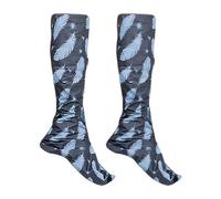 Ciieeo Masques Exfoliants Pieds la Terre Minérale, 1 Paire de Chaussettes Peeling Hydratantes, Masque Nourrissant Anti-peaux Mortes pour Soin Pieds Doux et Lisses, Accessoire Pédicure