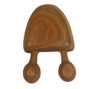 Ciieeo Masseur Facial en Bois Portatif Surface Lisse sans Bavure, Toucher Confortable, pour Usage Familial Plein Air, Outil Pratique D'acupuncture Visage