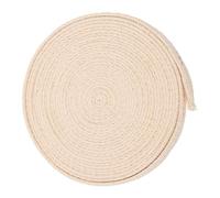 Ciieeo Mèche Plate Large en Coton Tressé 2 CM X 6 M Mèche de Rechange pour Lampe à Pétrole Rétro Absorption Optimale pour Éclairage Prolongé Accessoire pour Lanternes à Pétrole