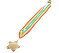 Ciieeo Médaille D’Or pour Garçon et Filles en Alliage de Zinc 1 Pièce avec Étoile 247 Médaille de Course Légère et Solide Accessoire de Fête Sportif pour Compétitions et Remises de