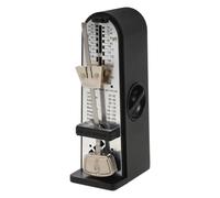 Ciieeo Métronome Mécanique Noir Multifonctionnel Précis pour Piano Guitare Violon et Autres Instruments, Mini Métronome Portable Réglage du Volume, Accessoire Musique pour Examen