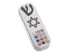 Ciieeo Mezuzah Case Traditional Jewish Home Blessing Scroll Holder For Doorway Easy DIY Installation Religious Wall Decor For Living Bedroom Porch