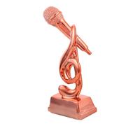 Ciieeo Microphone Vintage Résine Récompense Unique pour Concours de Chant Discours et Karaoké Cadeau pour Garçon Fille et Danniversaire