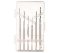 Ciieeo Mini Jeu de 6 Tournevis de Précision pour Réparation Montres, Lunettes et Appareils Électroniques, Manche Ergonomique, Acier Robuste, Outils D’entretien Horloger Compacts et