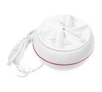 Ciieeo Mini Lave-linge Portable USB Turbine et Moteur 10w, Compact et Silencieux, pour Appartements, Dortoirs, Voyages - 1 Machine Multifonction pour Lavage des Chaussettes