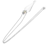 Ciieeo Mini Pot en Verre Chaîne, Collier Flacon de Potion Magique pour Conserver Souvenirs et Petits Objets Bijou pour Amoureux