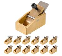 Ciieeo Mini Rabot à Main pour Alto et Violoncelle, Outil de Luthier en Laiton et Acier, Finition Brillante, pour Travailler le Bois des Instruments à Cordes