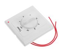 Ciieeo Minuteur Programmable Mural pour Prises Électriques d'Intérieur Interrupteur de Contrôle Horaire avec Compte à Rebours Précis Minuterie Cuisine et Salle de Bain Compatible avec