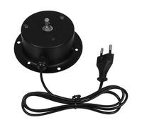Ciieeo Moteur Boule À Facettes Motorisé 4.33In Moteur Rotatif Silencieux Pour Boule Disco Éclairage De Scène Avec Vitesse Et Direction Réglables Prise Ue