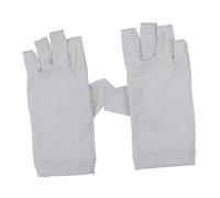 Ciieeo Moufles de Manucure sans Doigts en Tissu Absorption Sueur et Protection UV pour Manucure Professionnelle et Soin des Ongles en Gel