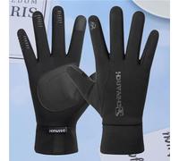 Ciieeo Moufles d'hiver de Cyclisme Imperméables et Coupe-Vent en Néoprène Écran Tactile, Antidérapants, pour L'équitation en Extérieur