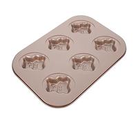 Ciieeo Moule à Gâteaux Nounours Cavités Acier Au Antiadhésif Pour Pâtisserie Maison Diy Compatible Muffins Et Cookies