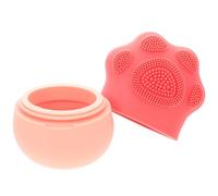 Ciieeo Moule à glaçons pour visage en silicone, rouleau de glace rose, massage facial, aide à diminuer gonflements matinaux et soulager la fatigue oculaire