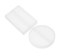 Ciieeo Moule en Silicone Blanc pour Résine Époxy 2pcs pour Création de Porte-Cartes et Projets Artisanaux Faits Main pour Bureau et Loisirs Créatifs