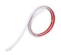 Ciieeo Moulure Adhésive en PVC Blanche 1 Mètre Largeur 12 CM Épaisseur 06 CM Bande Flexible Auto-Adhésive pour Décoration Murale Angles et Bords de Plafond Adaptée pour Salon et