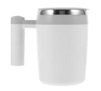 Ciieeo Mug à Café Auto-mélangeur Magnétique en Acier Inoxydable Couvercle, Agitateur Électrique Automatique pour Préparation Rapide