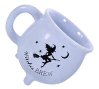 Ciieeo Mug en Céramique de Chaudron Magique Halloween Capacité 450ml Tasse à Café Délicate pour Restaurant et Café