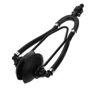 Ciieeo Nettoyant pour Moteurs Hors-Bord Manchon Double Tube Rond Support de Rinçage Marin Compatible Moteurs Bateau Chasse-Eau