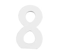 Ciieeo Numéro De Table Bois Blanc Pour Mariage Carte Numéro De Table Pour Anniversaire