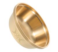 Ciieeo Objets Rituels Argent Bol Richesse Offrant Une Tasse Bol Du Temple Chinois Golden