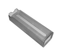 Ciieeo Organisateur Mural Plastique pour Sous Vêtements et Chaussettes Boîte de Rangement Installation sans Perçage Pratique pour Vêtements et Accessoires Grand Modèle Gris