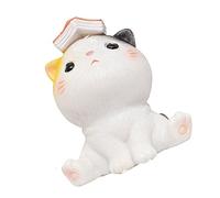Ciieeo Ornement de Voiture Forme de Chat Mignon Résine Décoration de Bureau et Décor de Gâteau pour Ajouter Une Touche Joyeuse à Votre Espace