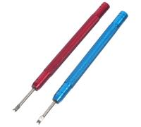 Ciieeo Outil de Levage D’Aiguilles de Montre 2 Pièces Rouge et Bleu Extracteur de Pièces Horlogères Précis Accessoire Réparation Montres pour Horlogers et Amateurs Kit Démontage