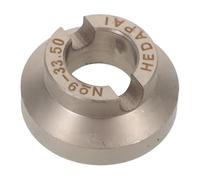 Ciieeo Outil D'ouverture de Fond de Boîtier de Montre Acier 33,5 Mm Matrice Dentelée Professionnel Horloger Réparation Montres Précision Usage Atelier