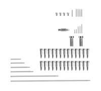 Ciieeo Outils de Réparation Solide pour Saxophone Ténor Argenté - Kit de Vis et Accessoires Utiles pour Entretien Saxophone - Ensemble Complet pour Atelier Réparation Instruments à Vent