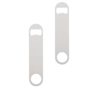 Ciieeo Ouvre-bouteille Multifonction en Fer Inoxydable Blanc, Lot de 2 Pièces, Ouvre-bouteille DIY pour Voyage et Bars