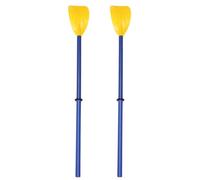 Ciieeo Pagaie de Kayak Rames en Plastique PP Détachable, Paire de 2 Surface Lisse et Finition Soignée pour Bateau pour Compétitions et Canoë