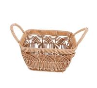 Ciieeo Panier De Rangement Tissé De Style Européen Seau D'Essuyage De Tête Couverture De Remorque Camion Décoration De Voiture Haltères Spéciaux Décor De Moulin À Vent Haltères